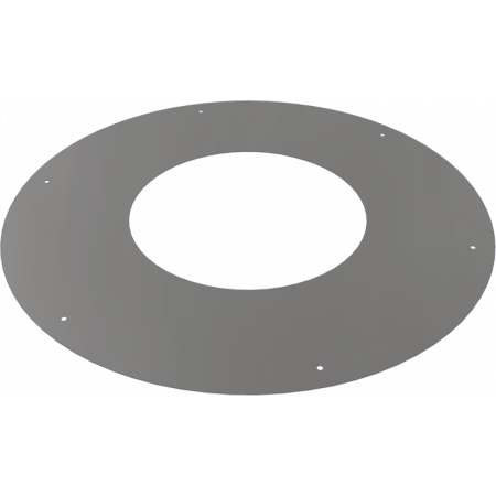 PTR30 Inox - Rosace Plate Élément De Départ 500 - D 100 - Inox