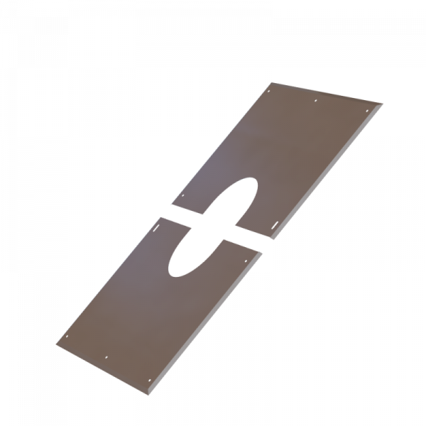 Plaque de propreté STH inox PGI Poujoulat 100/150