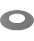 PTR30 Inox - Rosace Plate Élément De Départ 500 - D 180 - Inox