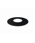 PTR30 Galva Laqué - Rosace Bord Tombé Élément De Départ 500 - D 180 - Galva Noir