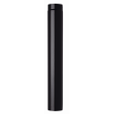 Emaillés 1,2 mm - Tuyau - D 130 - Lg 250 - Noir