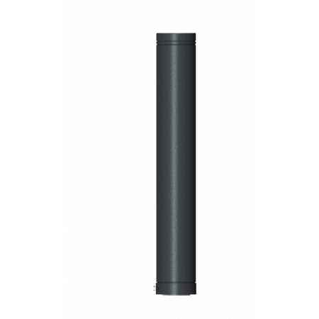 PTR30 Inox Laqué - Élément Droit - D 100 - Lg 1400 - Inox Noir