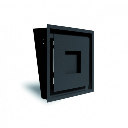 Grille Architecture Mpr - Noire - 250 X 250 - 250 Cm² - Avec Précadre - Ref.Mpr250N