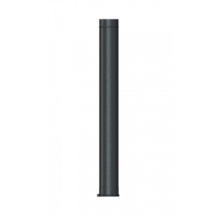 Pla - Élément Droit - D 100 - L 1400 - Noir
