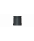 PTR30 Inox Laqué - Élément Droit - D 100 - Lg 250 - Inox Noir