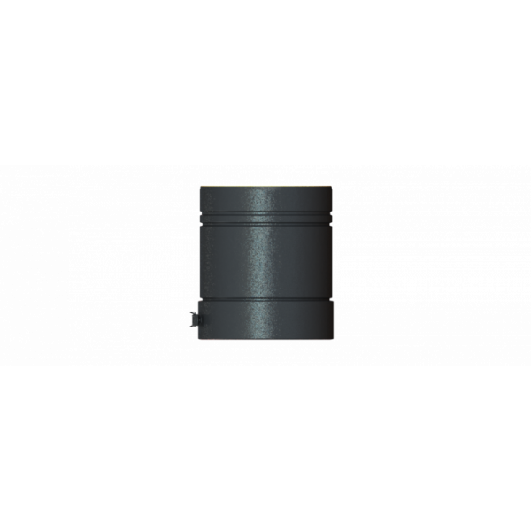 PTR30 Inox Laqué - Élément Droit - D 130 - Lg 250 - Inox Noir