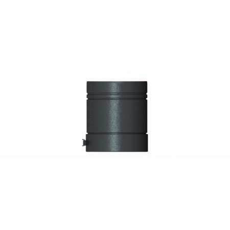 Ptr30+ Laq - Element Droit - D 150 - Lg 250 - Galva Noir