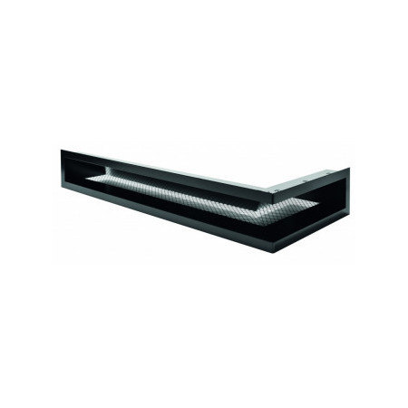 Grille Architecture Soho - Angle Gauche - Noire - 700 X 300 - 630 Cm² - Ref.So7030Agn