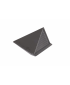 CHATIERE TRIANGULAIRE - ZINC SLATE - A SOUDER