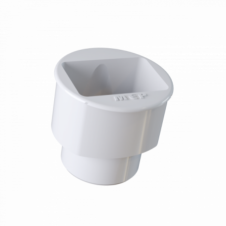 MANCHON DE RACCORDEMENT REDUCTEUR - ALU BLANC - 60 X 80 - MEP - TR680B
