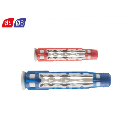 CHEVILLE SPIT - COLORTECH - UNIVERSELLE - 6X35 & 8X50 MM - SS VIS - BIDON DE 300 - 565186