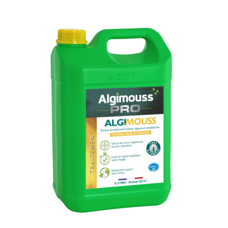 FONGICIDE PRET A L'EMPLOI ALGIMOUSS - BIDON DE 5L - 001003