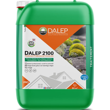 FONGICIDE ET HYDROFUGE CONCENTRE DALEP - DALEP 2100 - BIDON DE 5L - 1.01.0002.03