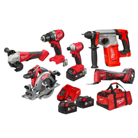 LOT 6 OUTILS - MILWAUKEE - M18 BLPP6C-504 FR -4933498561