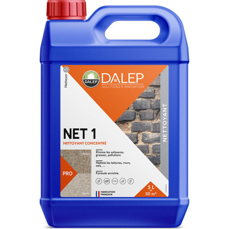 NETTOYANT CONCENTRE DALEP - NET 1 - BIDON DE 5L - 1.04.0046.03