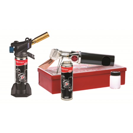 PACK EXPRESS 93521 - AVEC FER A SOUDER 6364 + TETE LAMPE A SOUDER + PIED - 93521