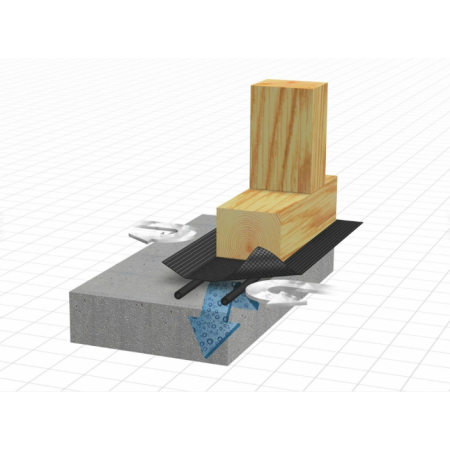 BANDE D'ARASE - DOERKEN DELTA VENTSTOP - 20 CM X 25 ML - 02204508