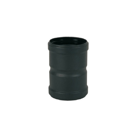 MC ACIER PEINT 1,5 MM - RACCORD F / F - D 100 - NOIR - REF.RACF/FD100