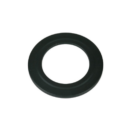 MC ACIER PEINT 1,5 MM - ROSACE AVEC COLLIER - D 100 - NOIR - REF.ROSD100FAST