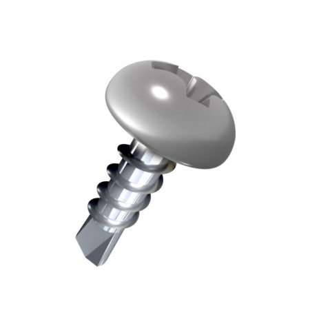 VIS INOX AUTOFOREUSE - ALUCOLOR FLEX - 4.2X13 MM - 9006 - B100