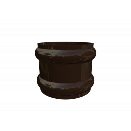 BAGUE DOUBLE EXTENSIBLE - ALU COLOR BRUN 8014 - D 100