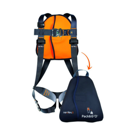 HARNAIS NEOFEU - PACK&G'O - 2 PTS D'ACCROCHAGE : DORSAL, STERNAL - TAILLE ML - NUS57P-ML